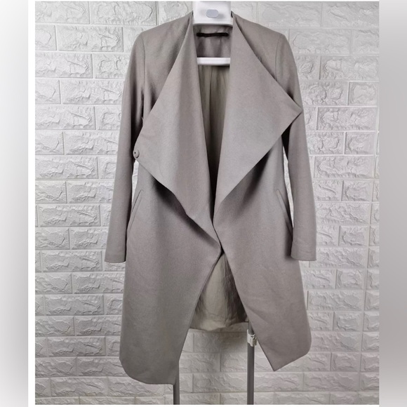 Allsaints wool coat grey - Picture 4 of 5